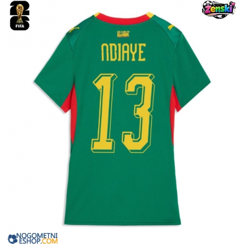 Ženski Nogometni dresi Senegal Iliman Ndiaye #13 Gostujoči SP 2026 Kratek Rokav